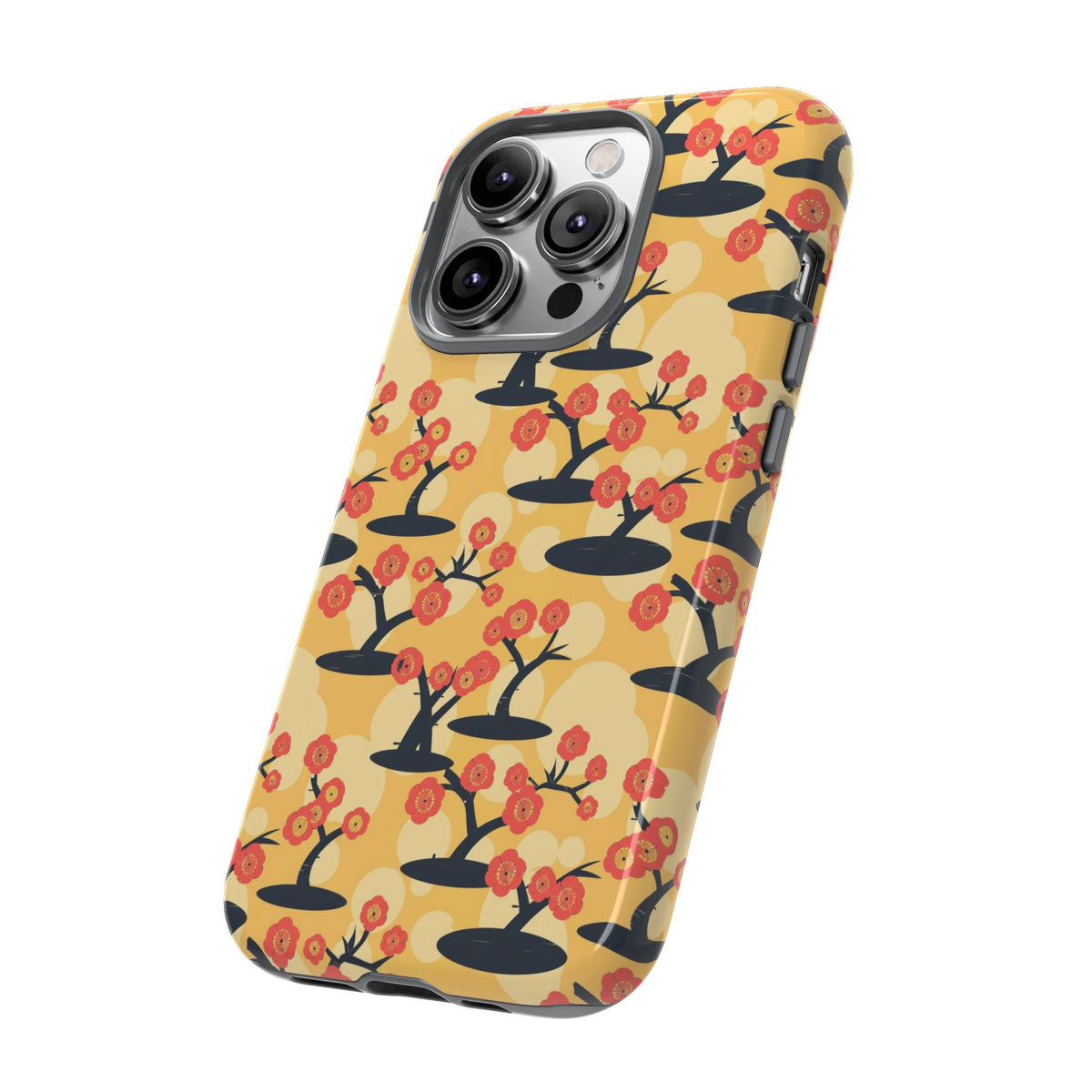 Japanese Pattern Phone Case – Elegant & Timeless Design for Your Phone 044