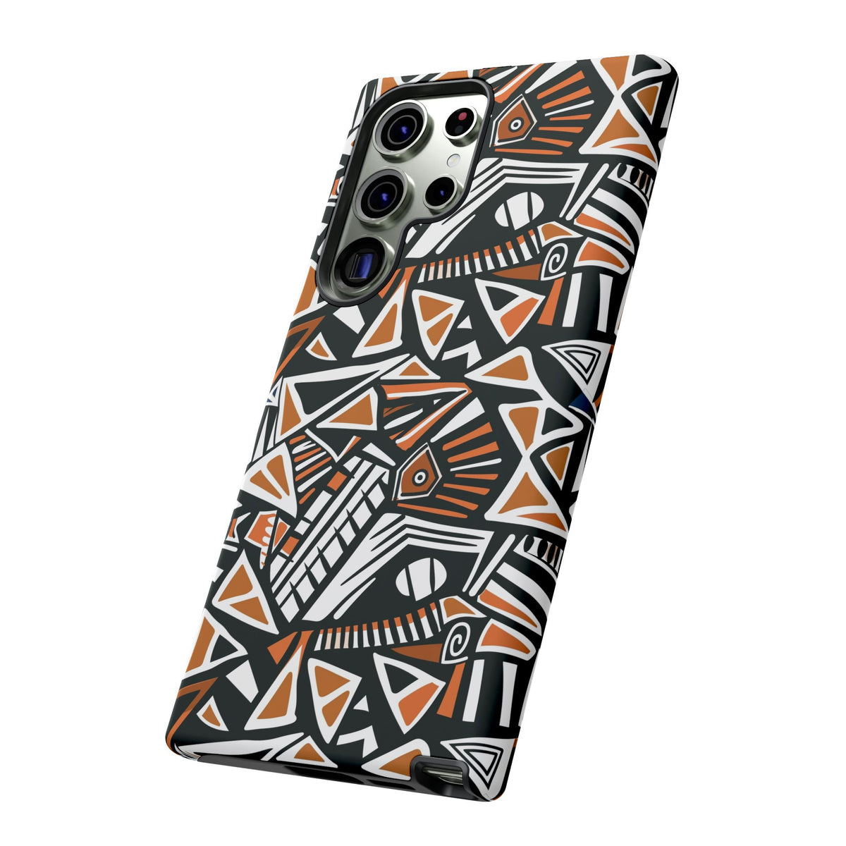 Stylish African Pattern Phone Case – Unique and Vibrant Protection 205