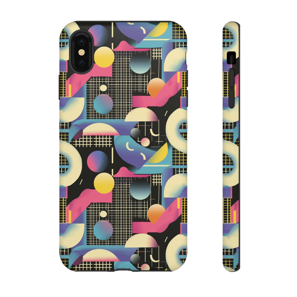 Retro 80s Seamless Phone Case – Vintage Style Meets Modern Protection 227