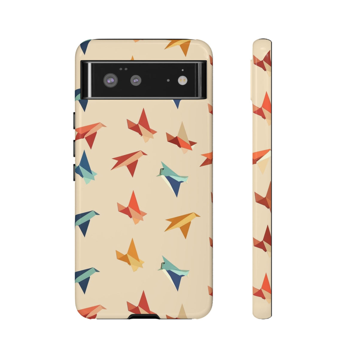 Birds Seamless Pattern Phone Case – Elegant and Timeless Avian Design 4