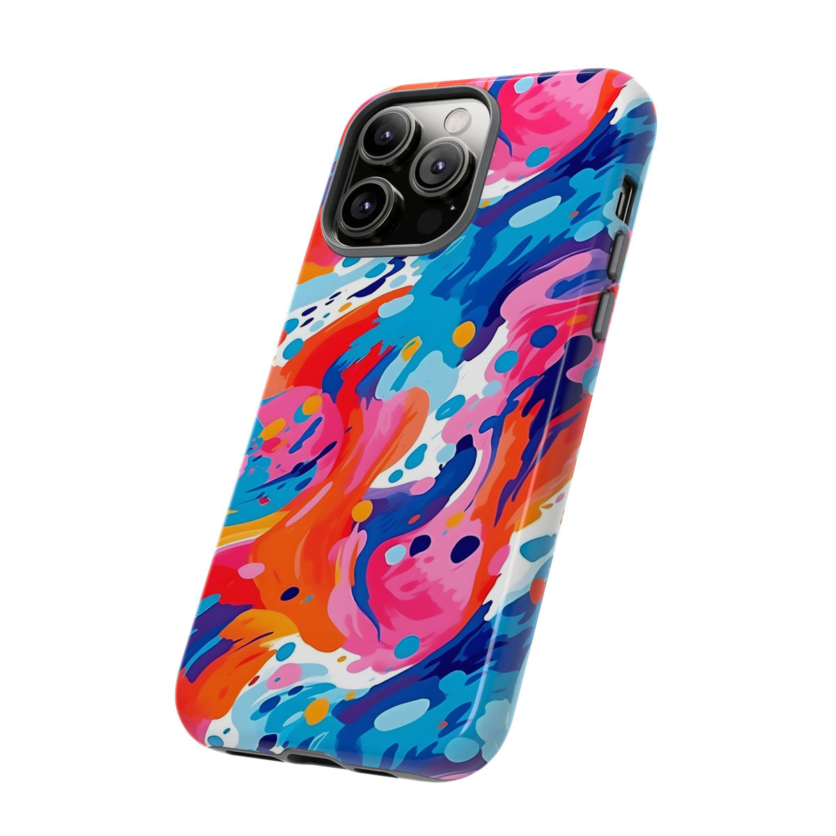 Abstract Painting Design Phone Case – Modern Art-Inspired Phone Cover 4