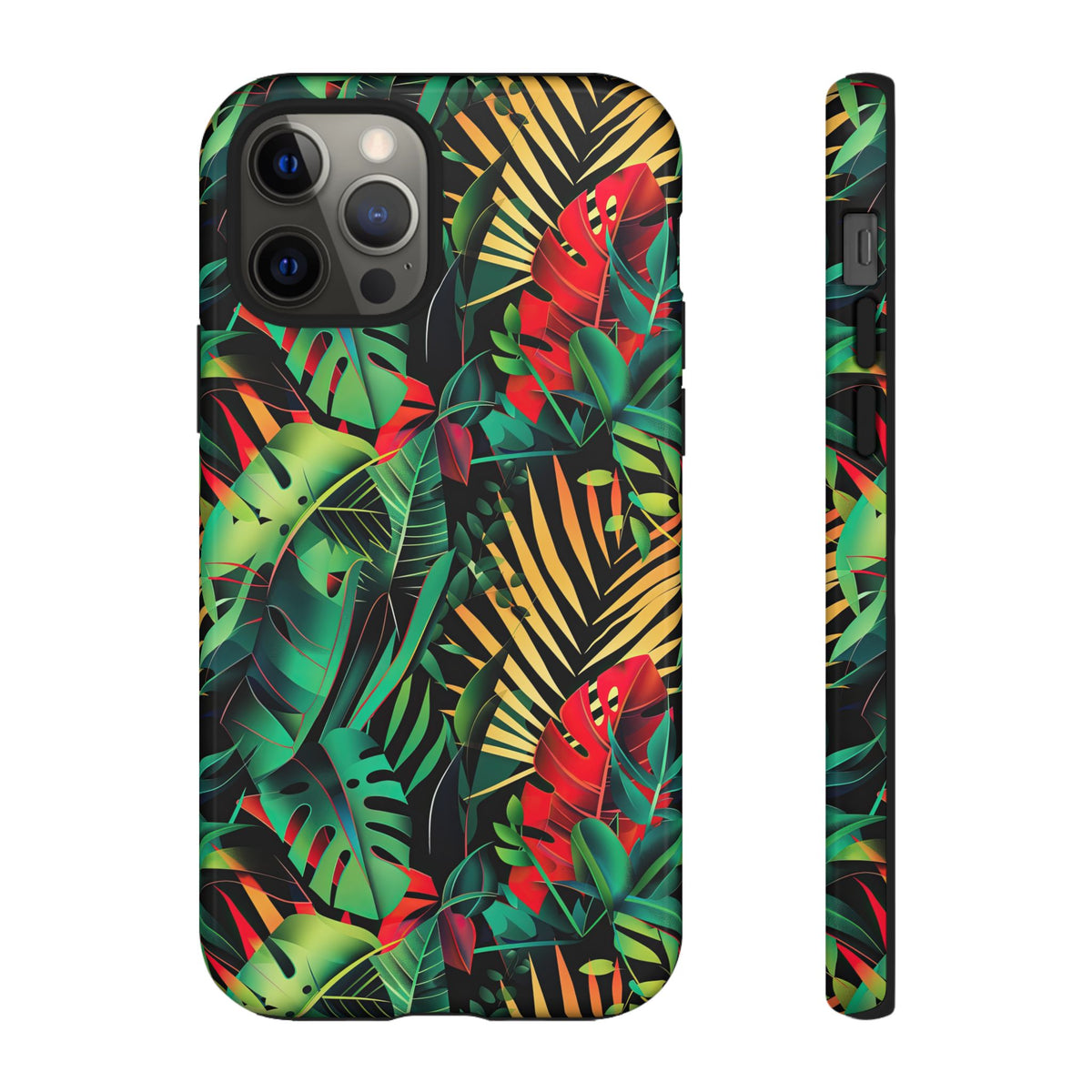 Jungle Collage Phone Case – Vibrant & Durable Nature-Inspired Protection