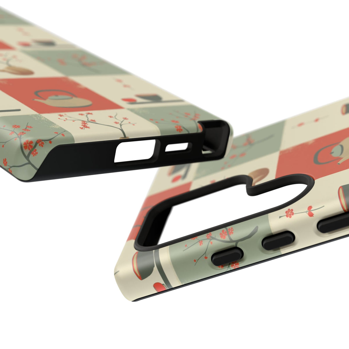 Japanese Pattern Phone Case – Elegant & Timeless Design for Your Phone 505