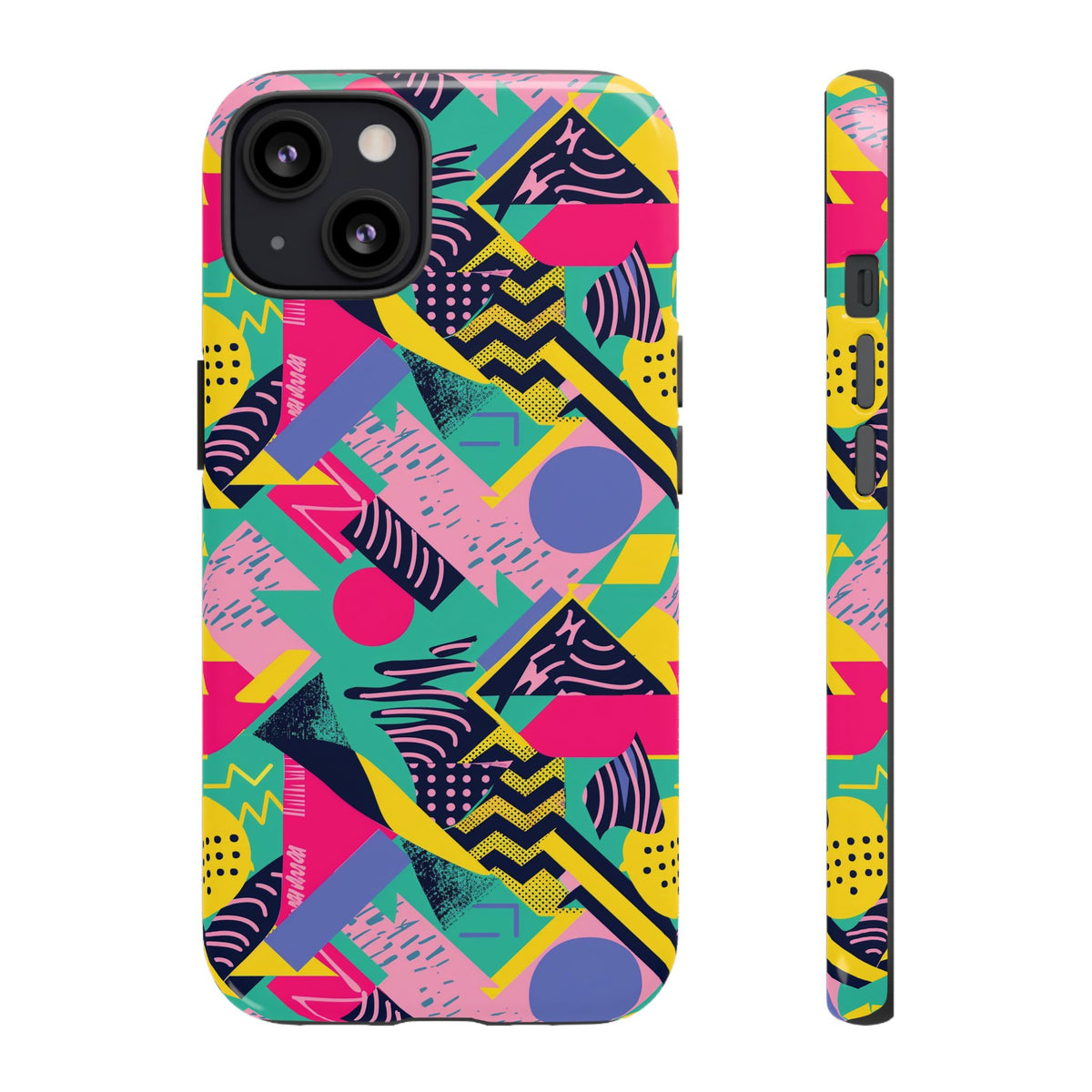 Retro 80s Seamless Phone Case – Vintage Style Meets Modern Protection 078