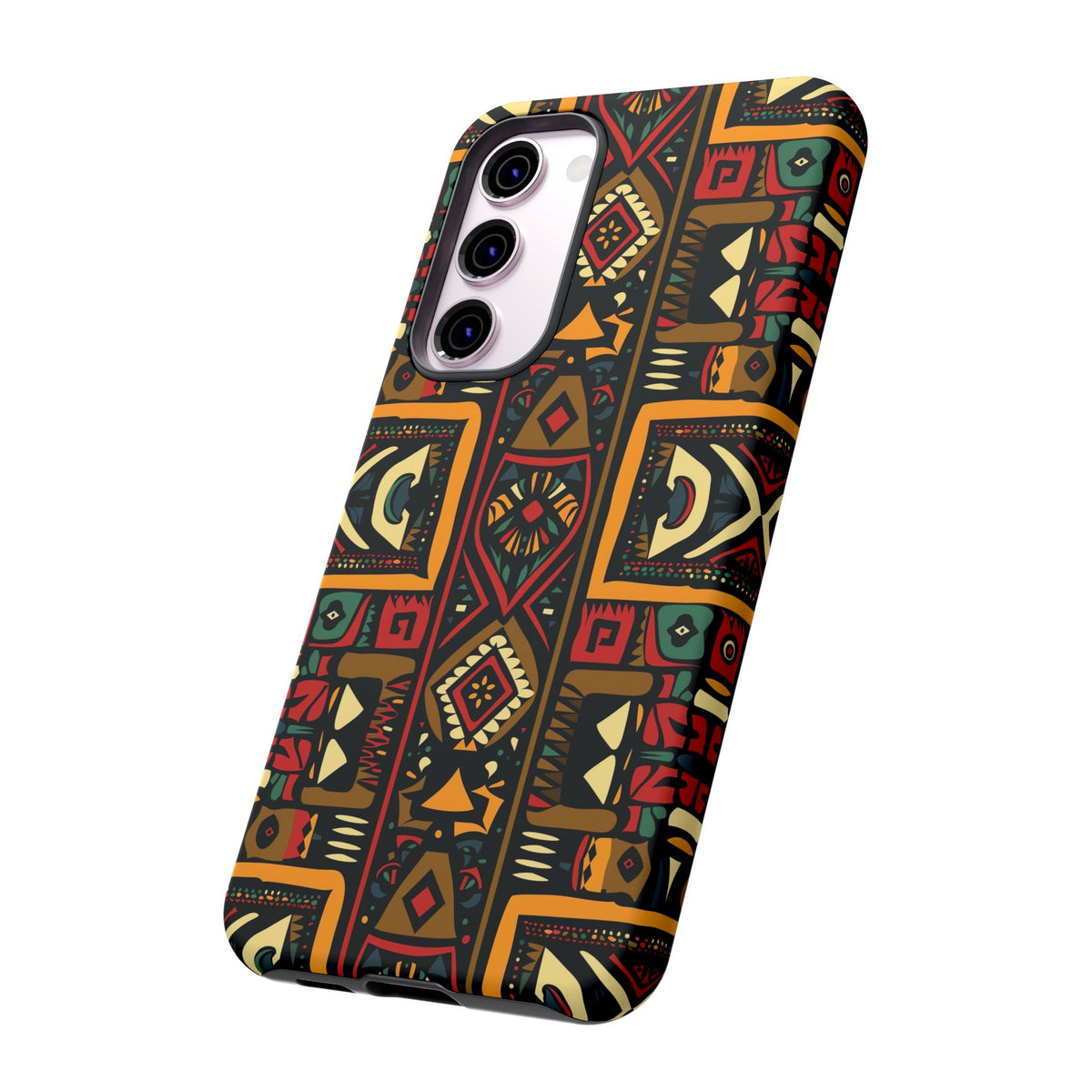 Stylish African Pattern Phone Case – Unique and Vibrant Protection 164