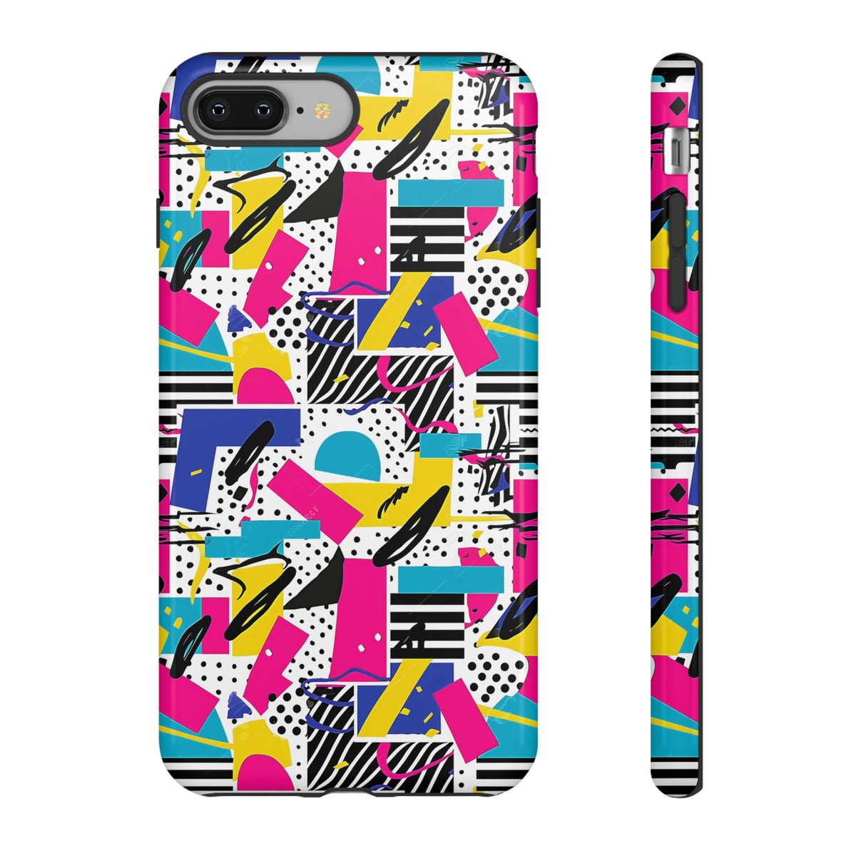 Retro 80s Seamless Phone Case – Vintage Style Meets Modern Protection 258