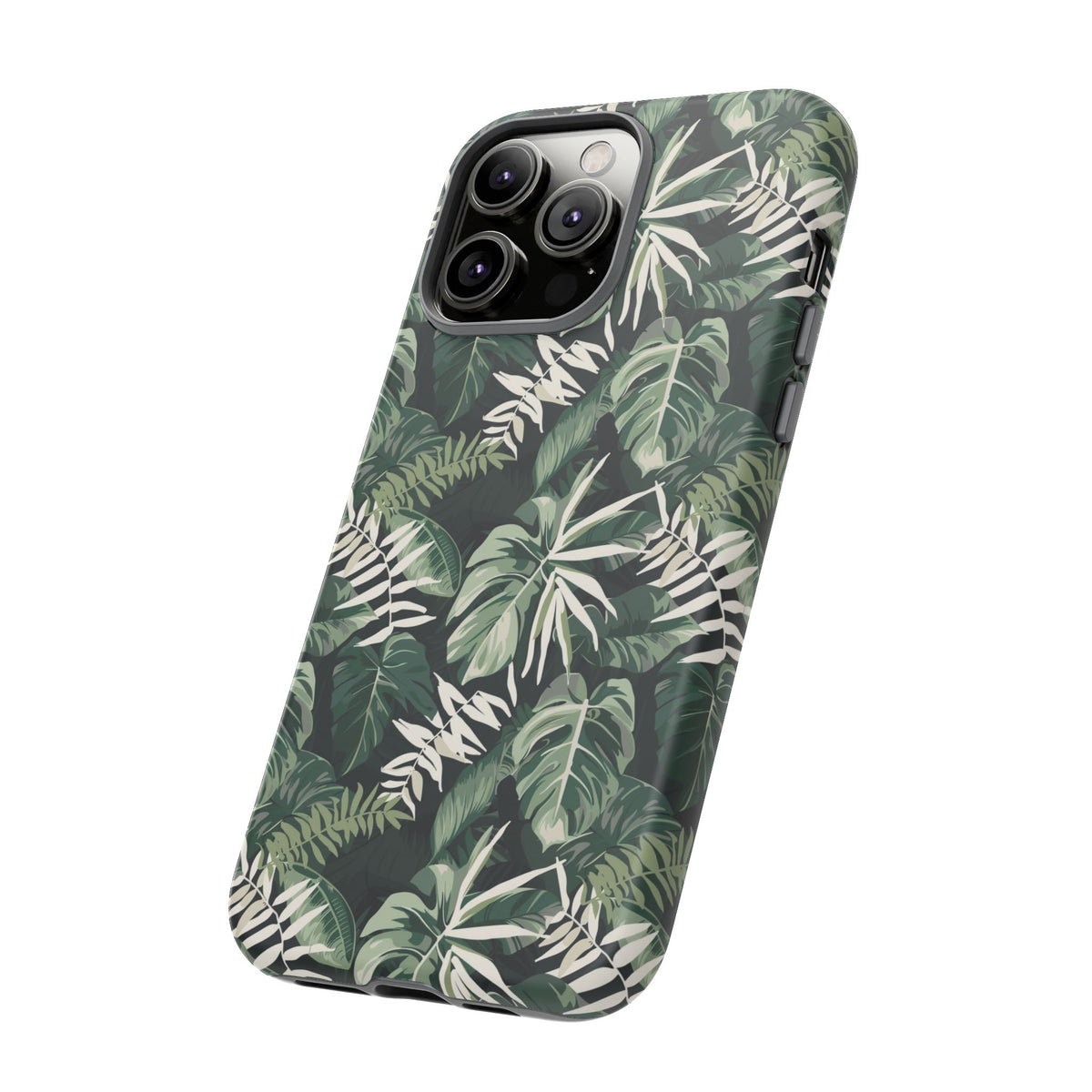 Jungle Pattern Phone Case – Exotic & Lush Design for Your Phone 351