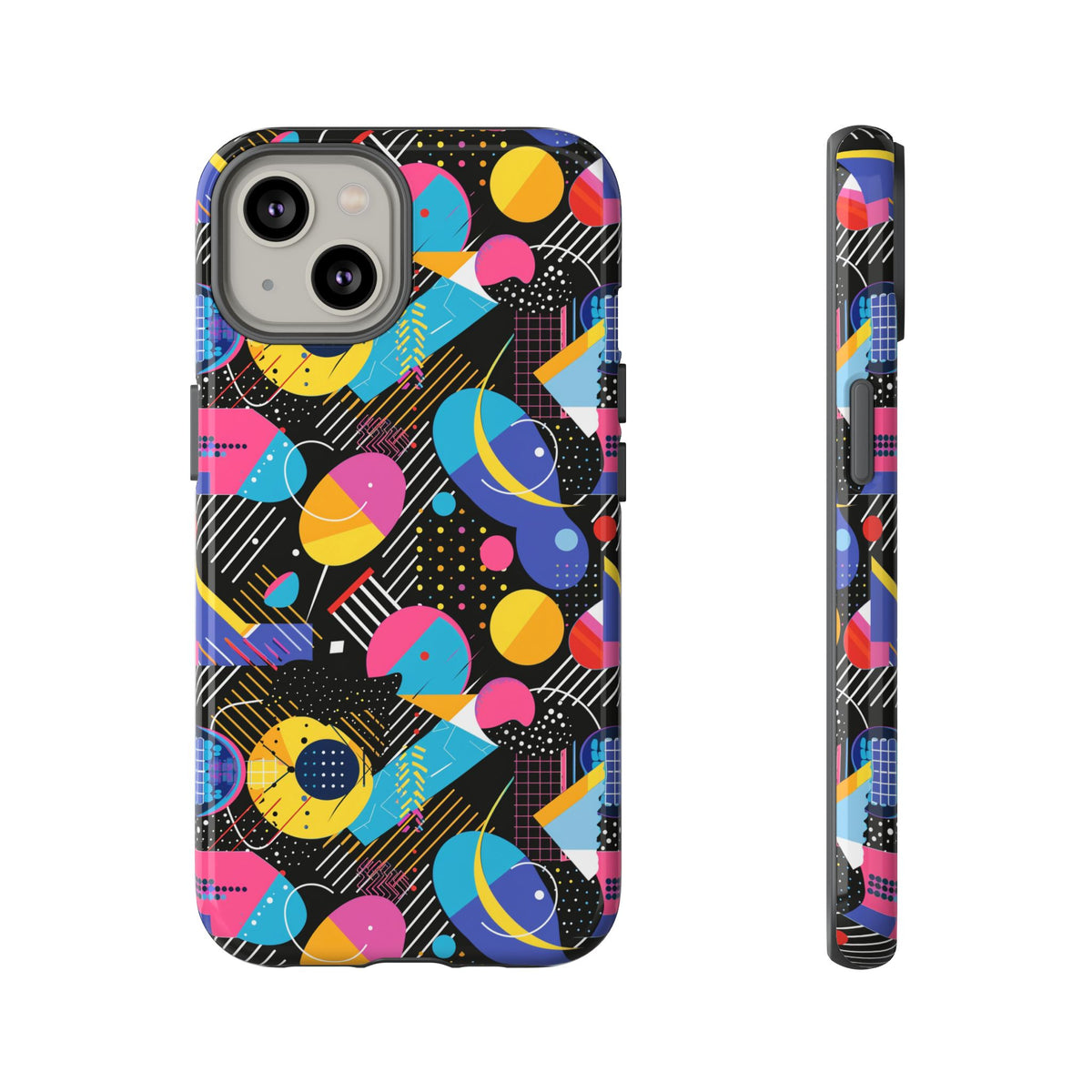 Retro 80s Seamless Phone Case – Vintage Style Meets Modern Protection 58