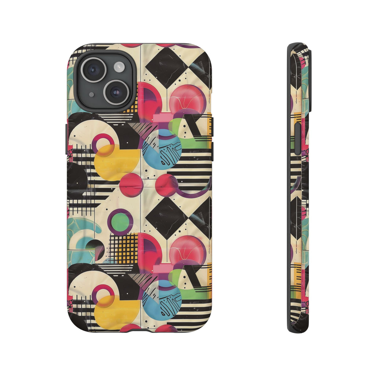 Retro 80s Seamless Phone Case – Vintage Style Meets Modern Protection 164