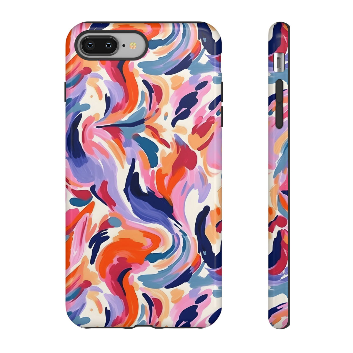 Abstract Painting Design Phone Case – Modern Art-Inspired Phone Cover 3