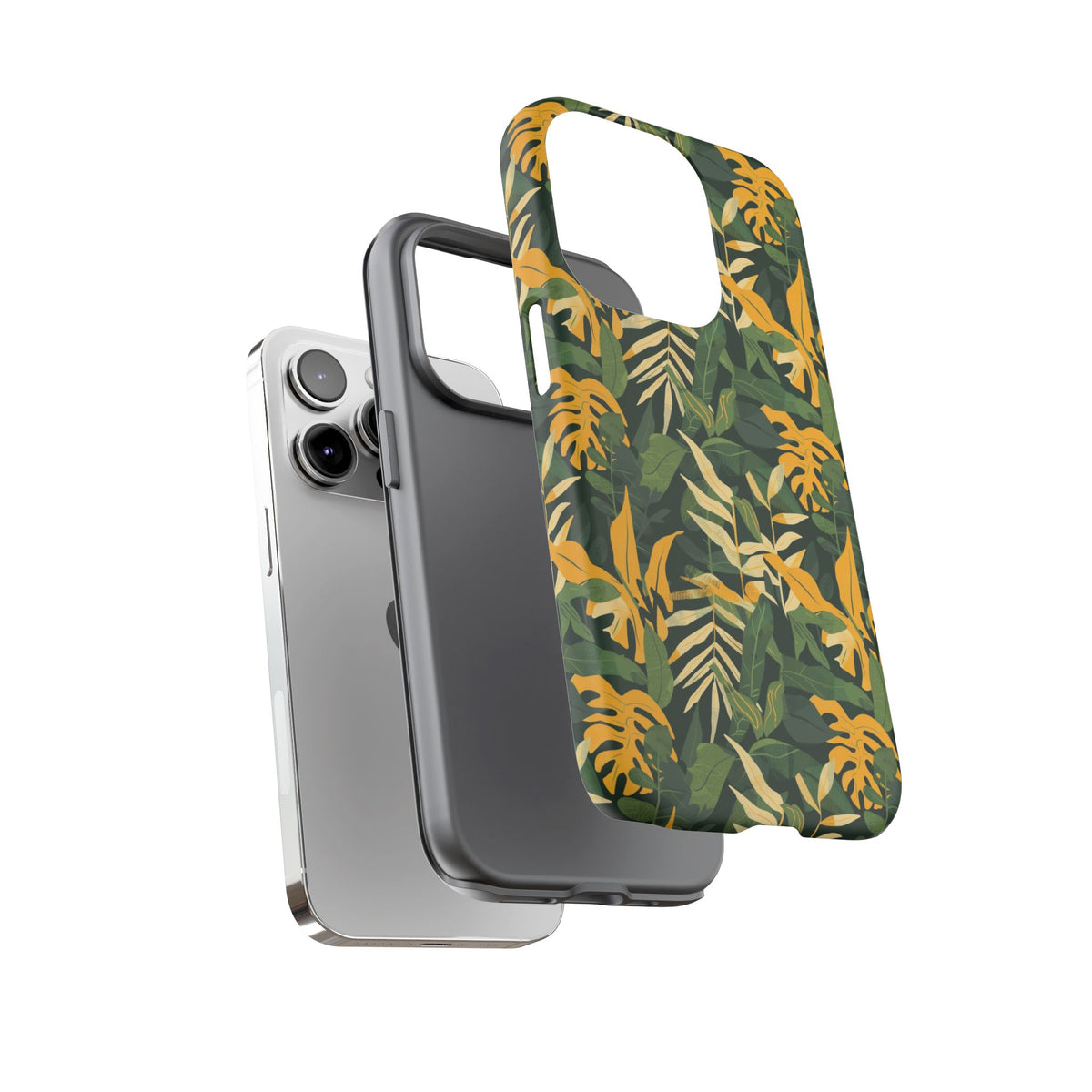 Jungle Pattern Phone Case – Exotic & Lush Design for Your Phone 347