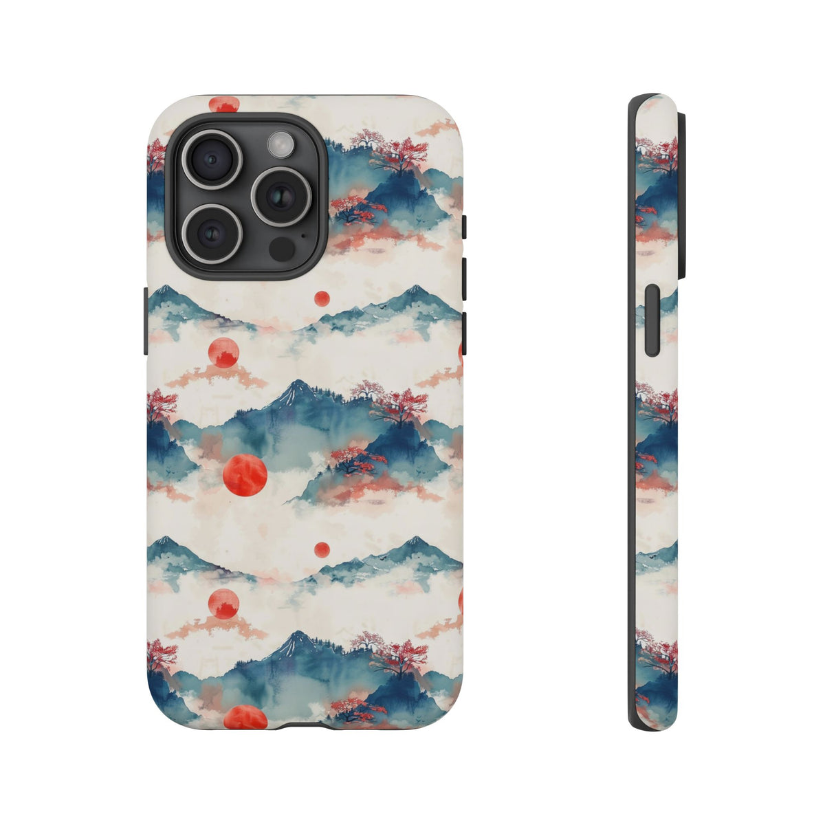 Japanese Pattern Phone Case – Elegant & Timeless Design for Your Phone 477