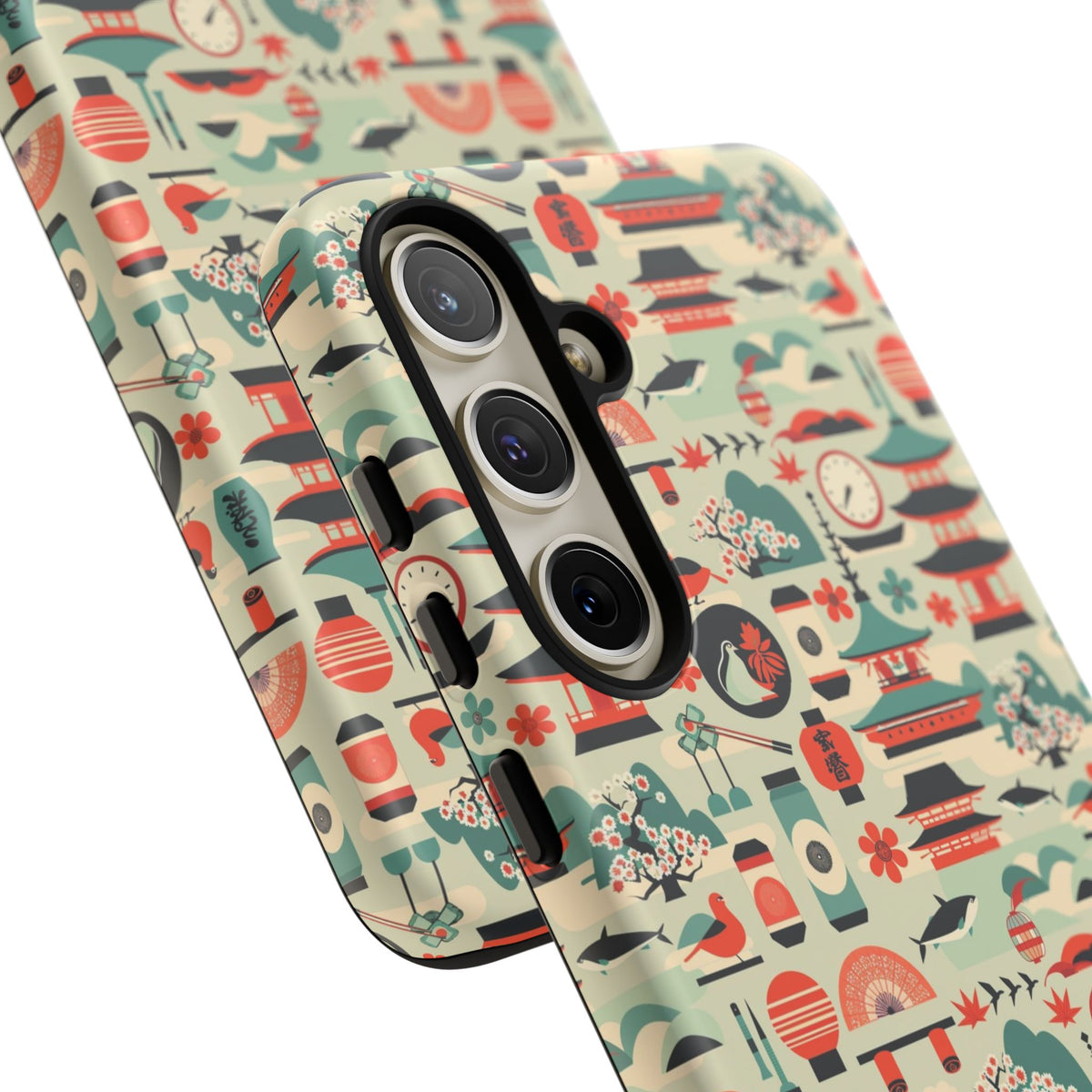 Japanese Pattern Phone Case – Elegant & Timeless Design for Your Phone 105