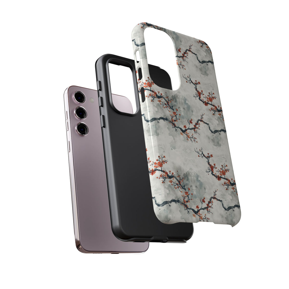 Japanese Pattern Phone Case – Elegant & Timeless Design for Your Phone 021