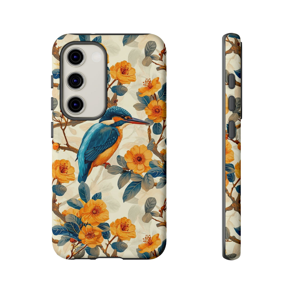 Birds Seamless Pattern Phone Case – Elegant and Timeless Avian Design