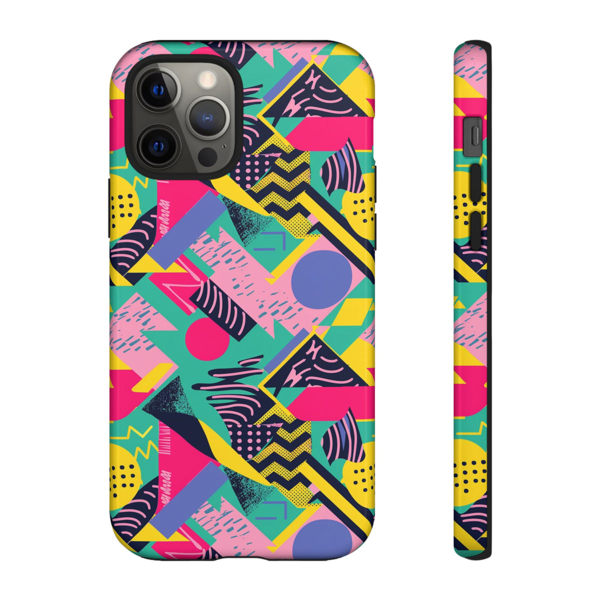 Retro 80s Seamless Phone Case – Vintage Style Meets Modern Protection 078