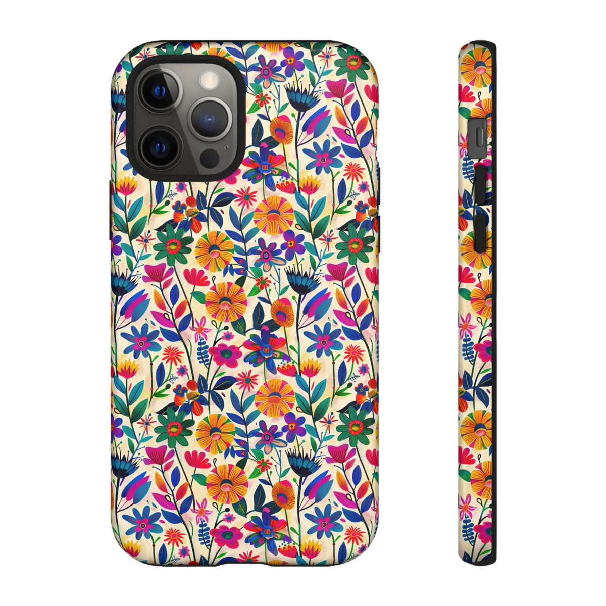 Frida Kahlo's Flower Phone Case – Artistic Elegance for Your Phone 2