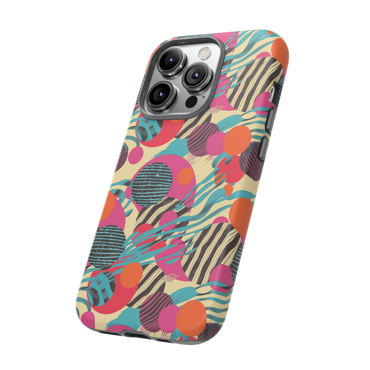 Retro 80s Seamless Phone Case – Vintage Style Meets Modern Protection 167