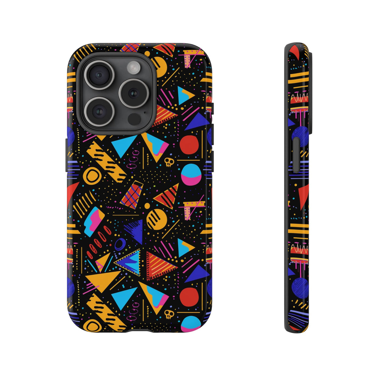 Retro 80s Seamless Phone Case – Vintage Style Meets Modern Protection 082