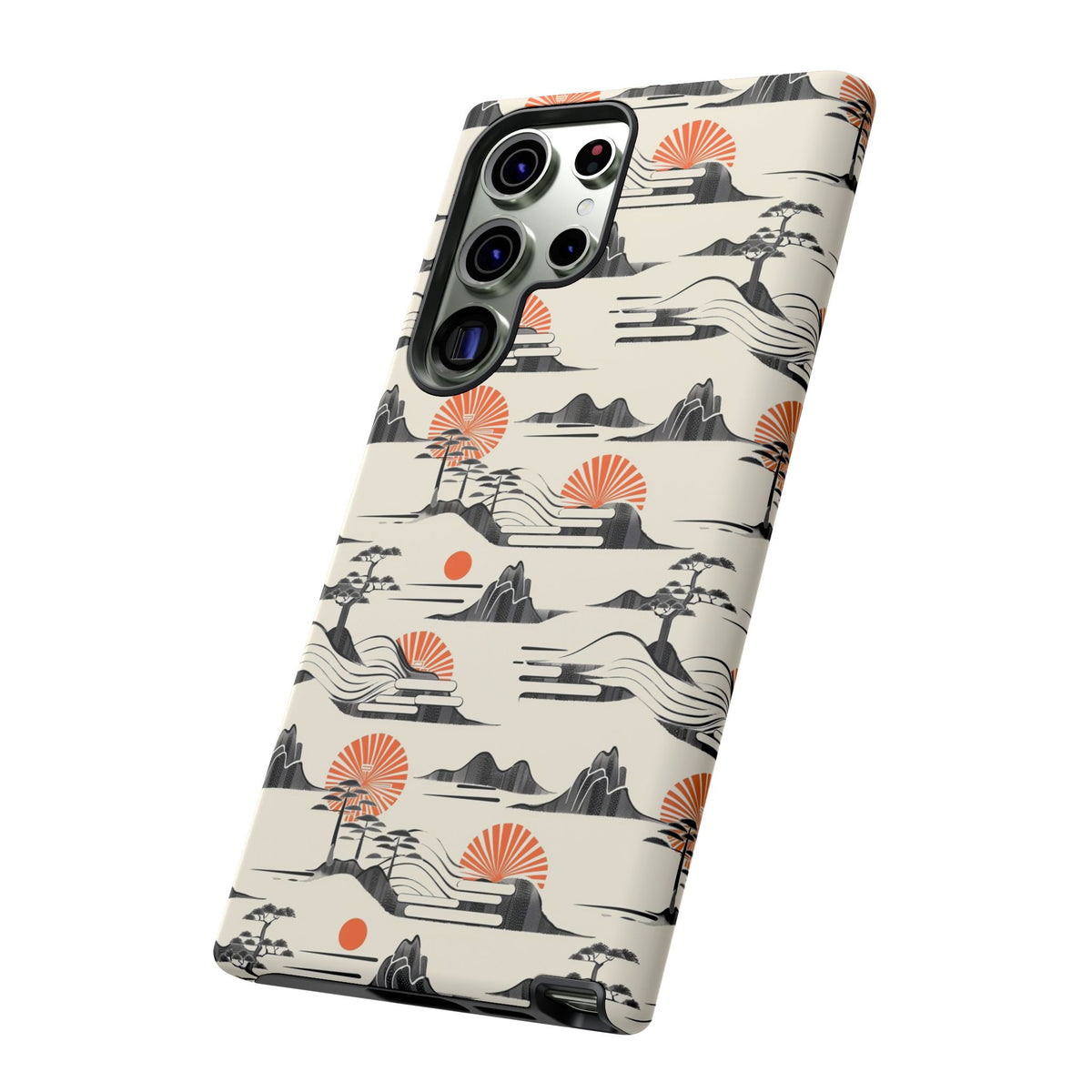 Japanese Pattern Phone Case – Elegant & Timeless Design for Your Phone 022