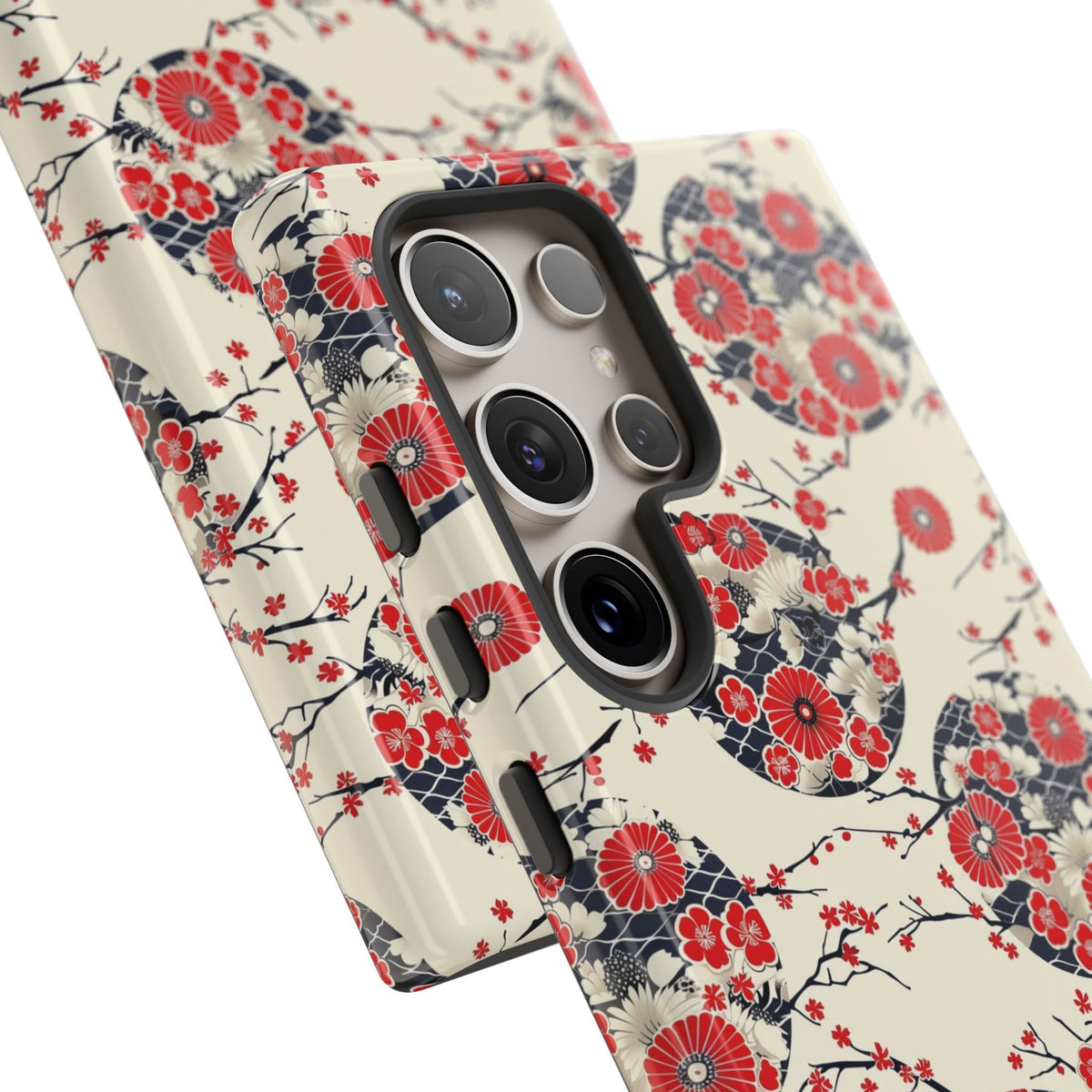 Japanese Pattern Phone Case – Elegant & Timeless Design for Your Phone 138