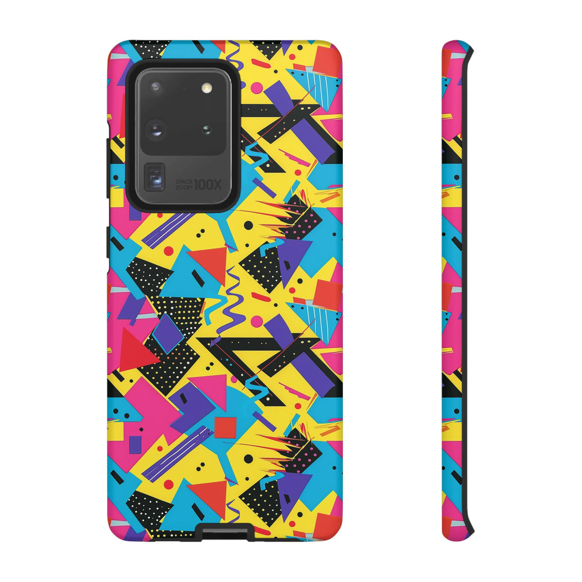 90s Themed Seamless Pattern Phone Case – Embrace Retro Style and Protection 223