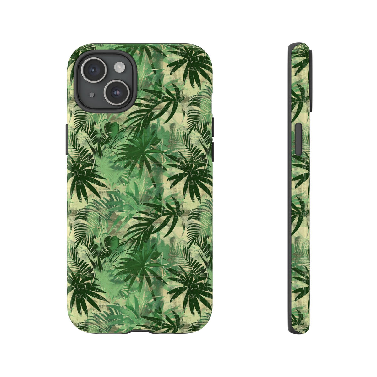 Jungle Pattern Phone Case – Exotic & Lush Design for Your Phone 336