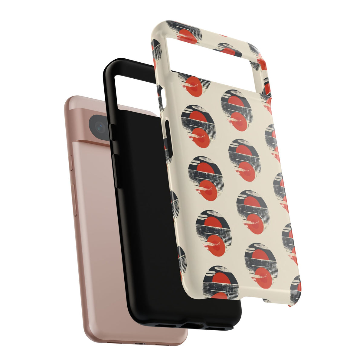 Japanese Pattern Phone Case – Elegant & Timeless Design for Your Phone 098