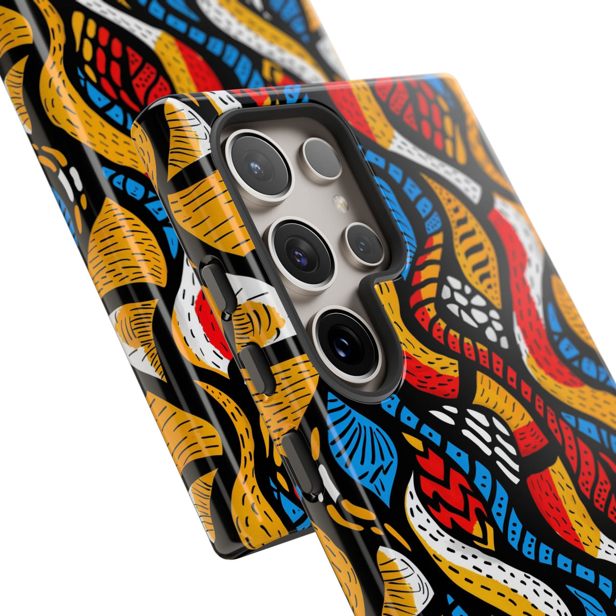 Stylish African Pattern Phone Case – Unique and Vibrant Protection 155