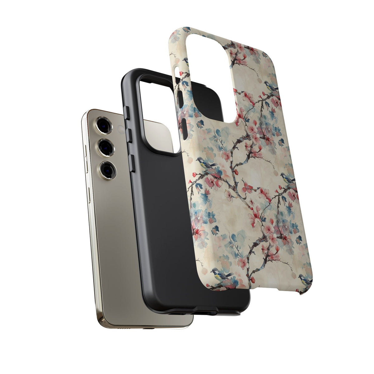 Japanese Pattern Phone Case – Elegant & Timeless Design for Your Phone 119