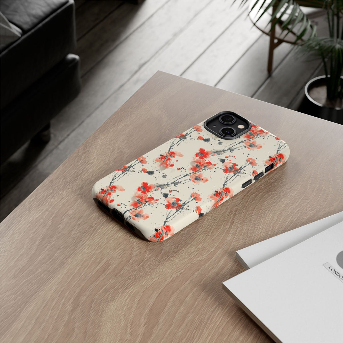 Japanese Pattern Phone Case – Elegant & Timeless Design for Your Phone 045