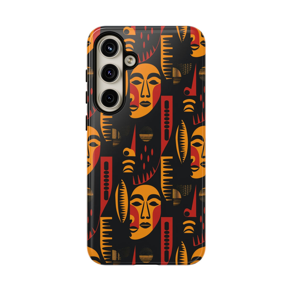 Stylish African Pattern Phone Case – Unique and Vibrant Protection 203