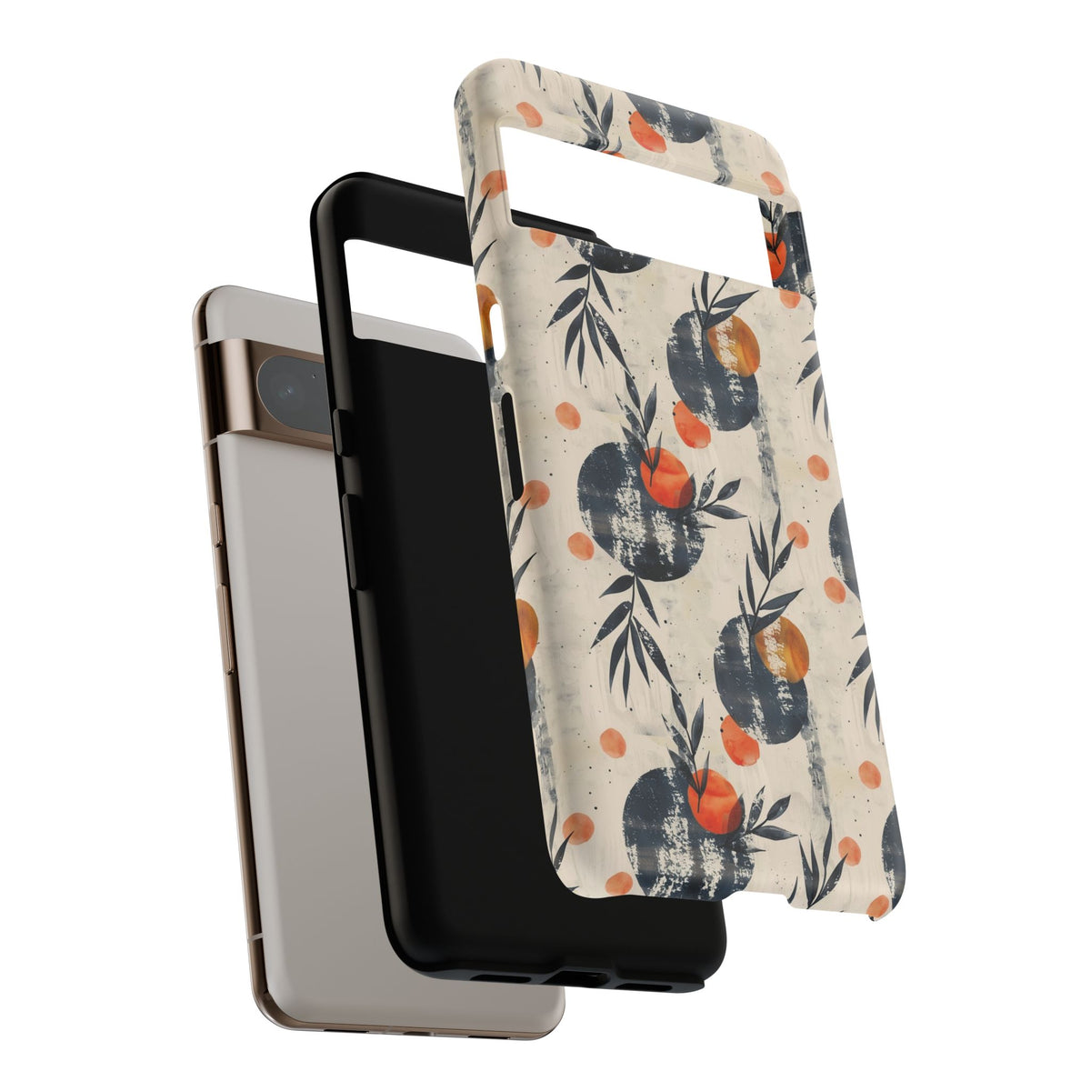 Japanese Pattern Phone Case – Elegant & Timeless Design for Your Phone 088