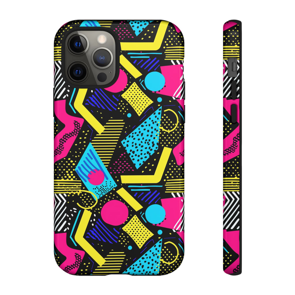 Retro 80s Seamless Phone Case – Vintage Style Meets Modern Protection 187