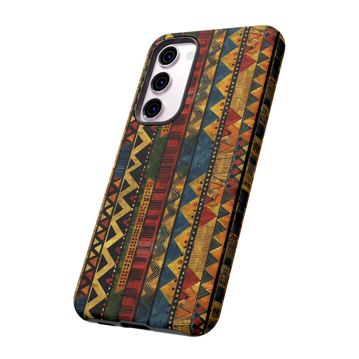 Stylish African Pattern Phone Case – Unique and Vibrant Protection 166