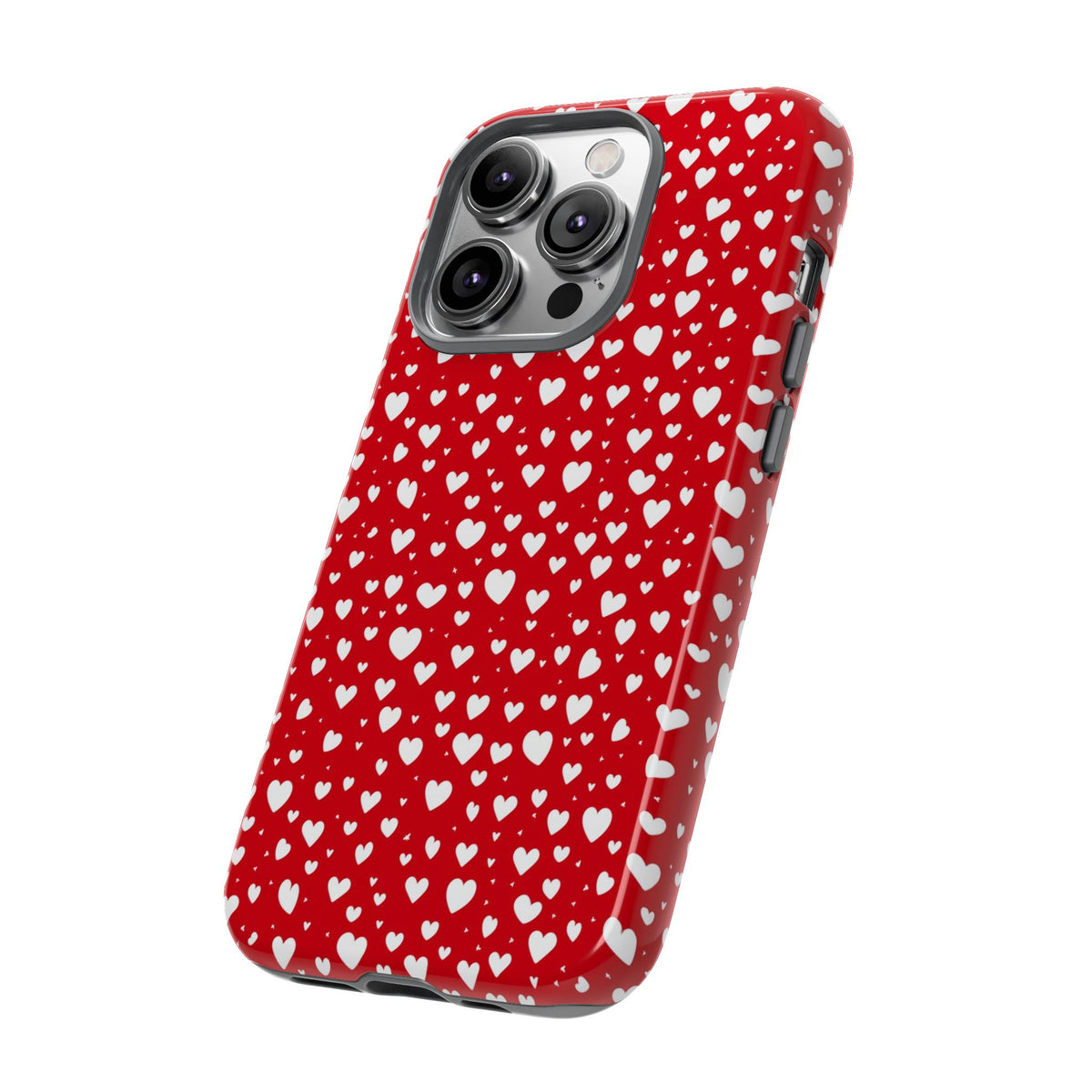 Heart Pattern Phone Case – Stylish & Loving Design for Your Device 819