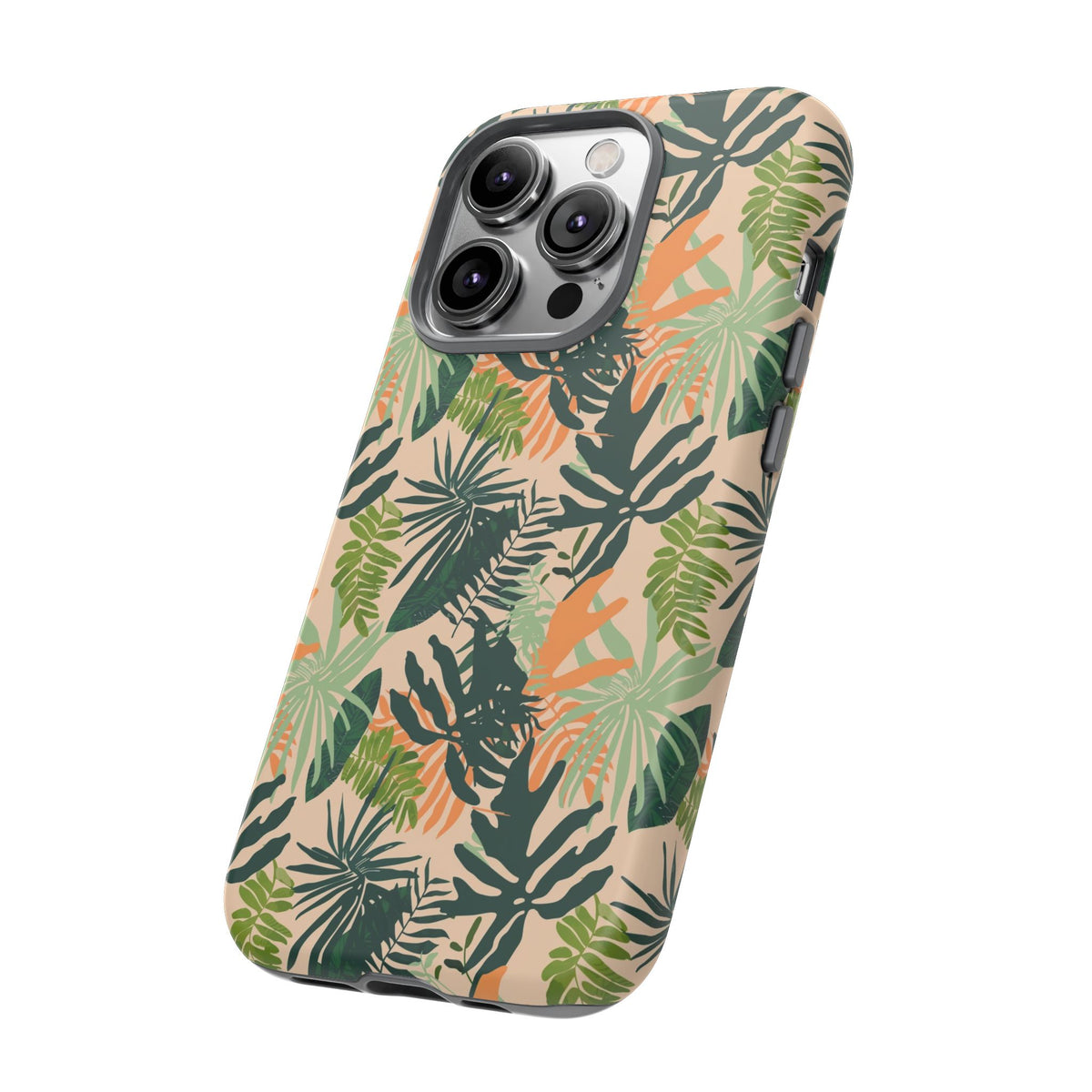 Jungle Pattern Phone Case – Exotic & Lush Design for Your Phone 353