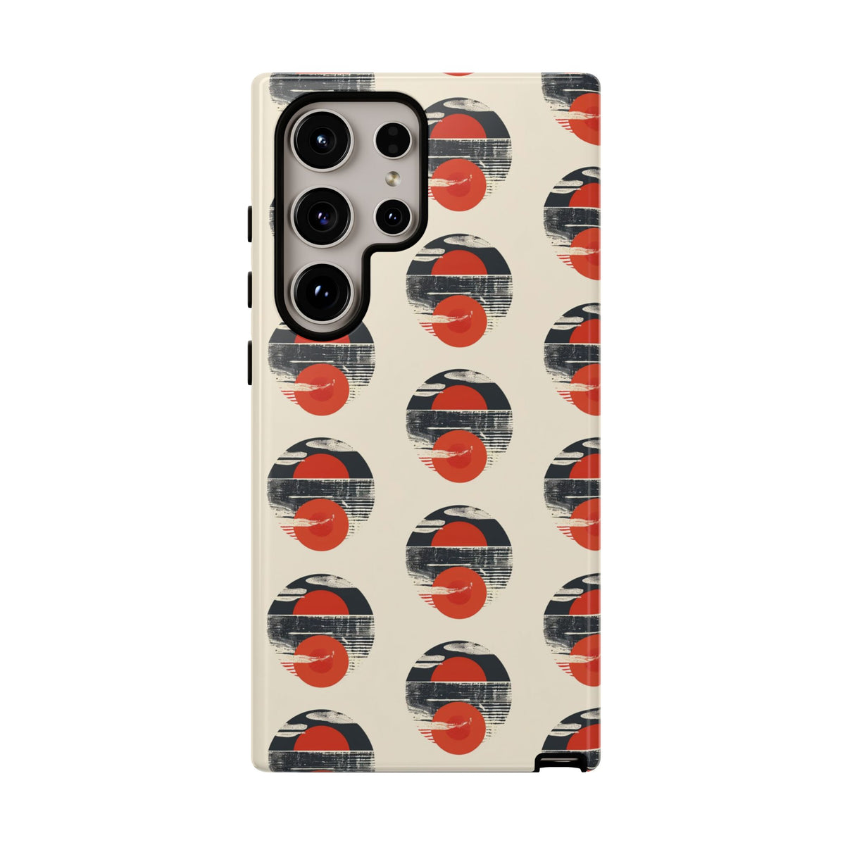 Japanese Pattern Phone Case – Elegant & Timeless Design for Your Phone 098