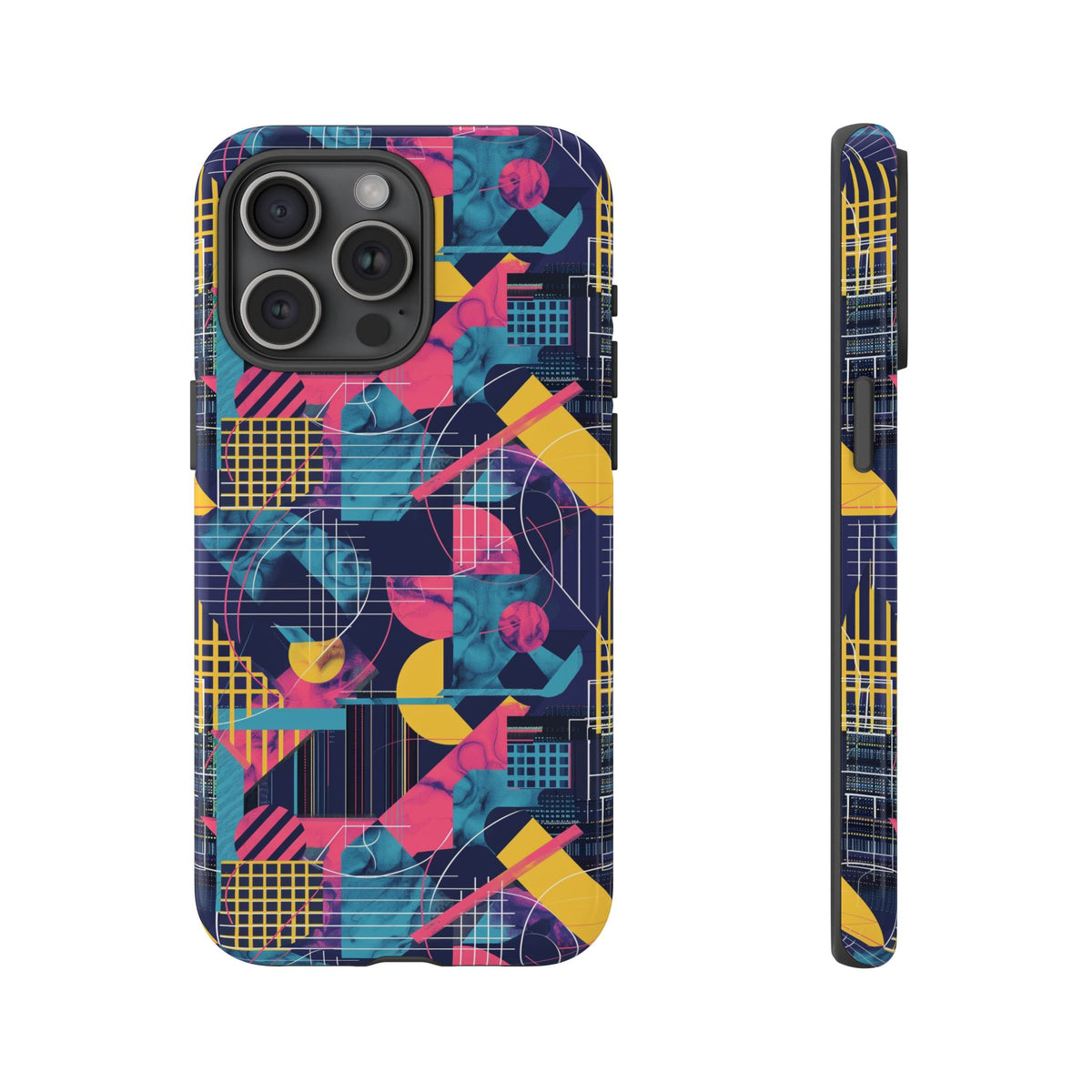 Retro 80s Seamless Phone Case – Vintage Style Meets Modern Protection 188