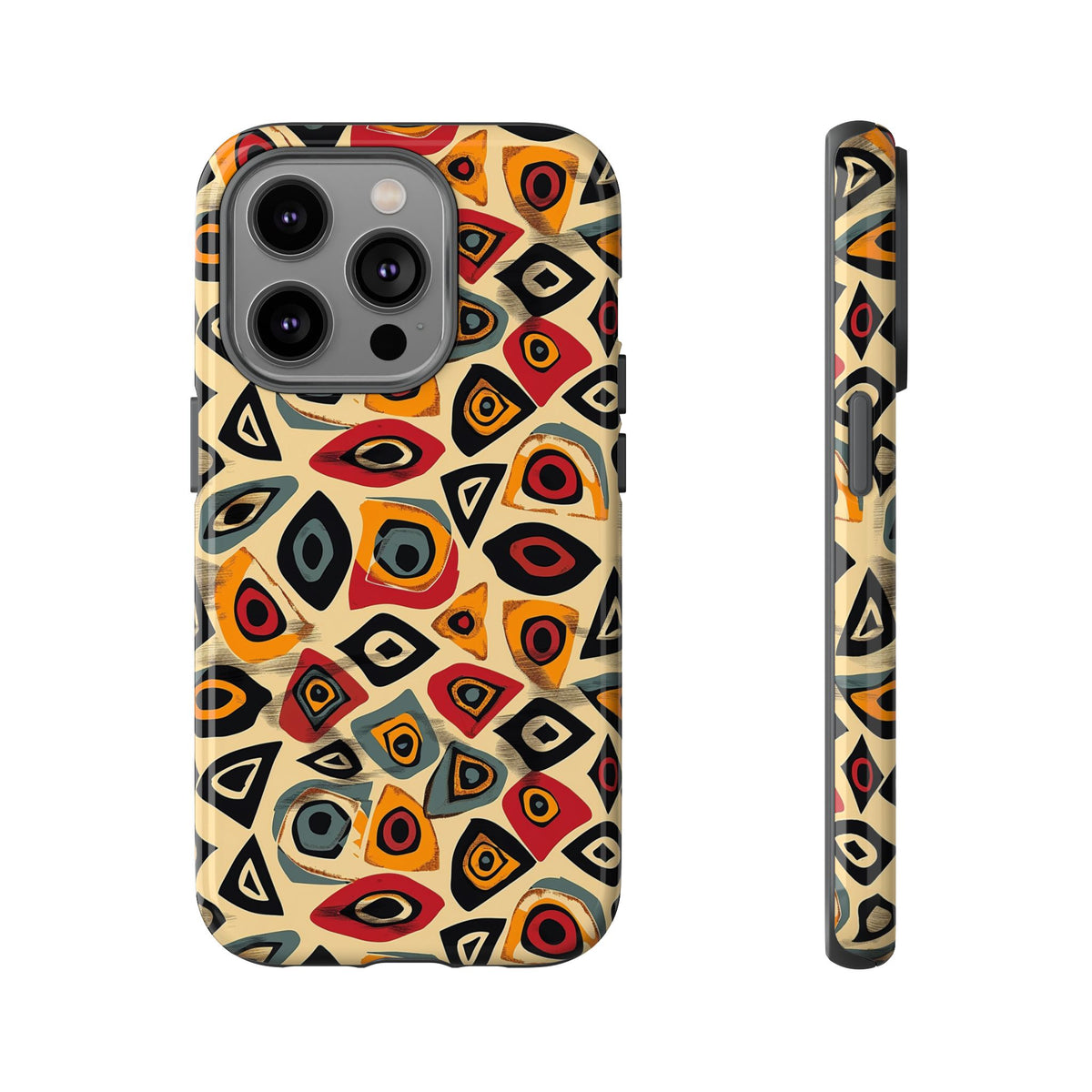 Stylish African Pattern Phone Case – Unique and Vibrant Protection 167