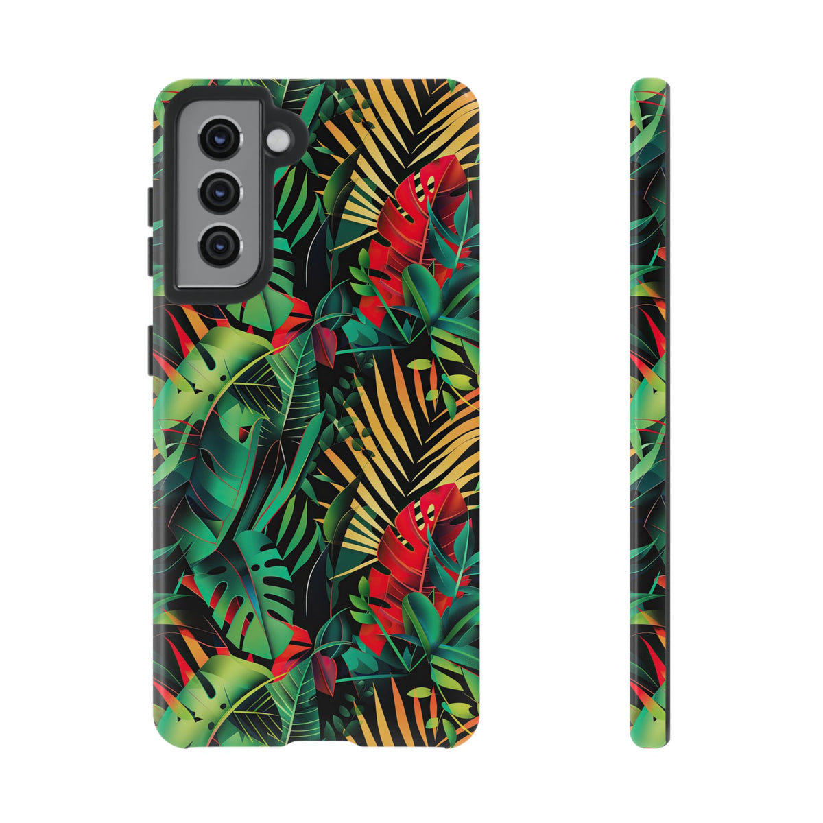 Jungle Collage Phone Case – Vibrant & Durable Nature-Inspired Protection