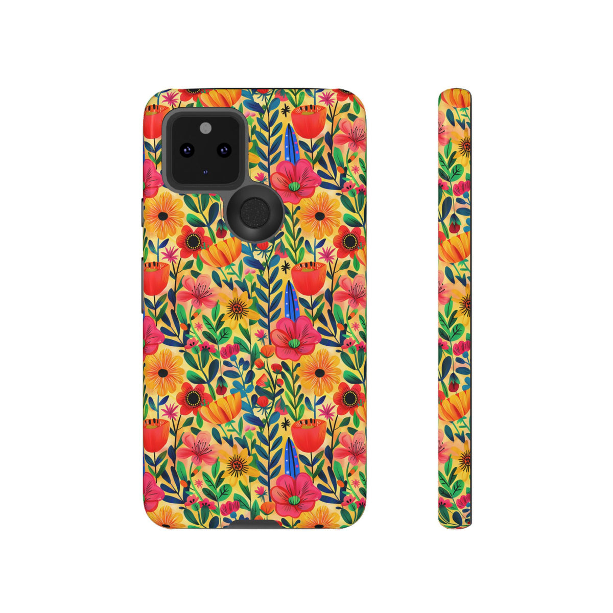 Frida Kahlo's Flower Phone Case – Artistic Elegance for Your Phone 7