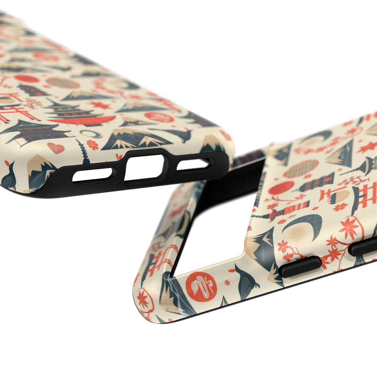 Japanese Pattern Phone Case – Elegant & Timeless Design for Your Phone 140