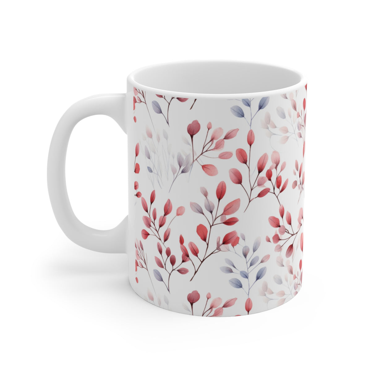 Various Watercolor Design All Over Coffee Mug – Unique Artistic Ceramic Coffee Cup 387