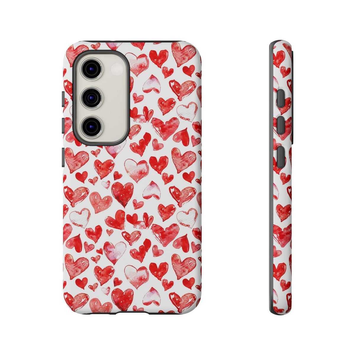 Heart Pattern Phone Case – Stylish & Loving Design for Your Device 813