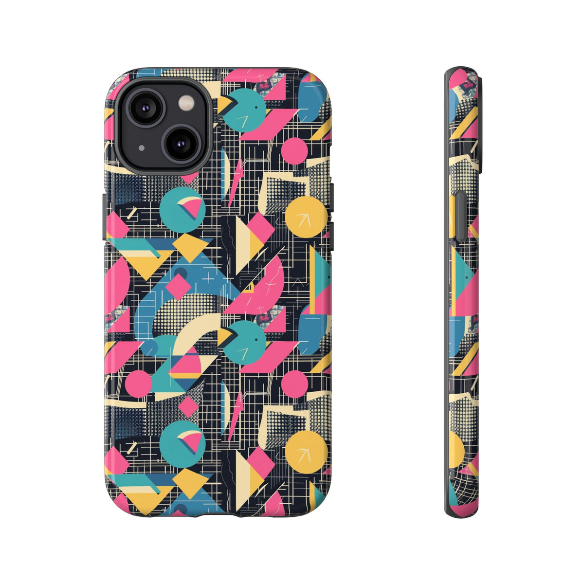 Retro 80s Seamless Phone Case – Vintage Style Meets Modern Protection 266