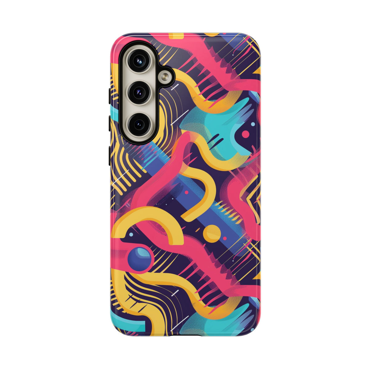 Retro 80s Seamless Phone Case – Vintage Style Meets Modern Protection 2