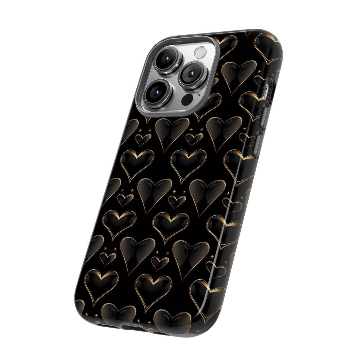 Heart Pattern Phone Case – Stylish & Loving Design for Your Device 362