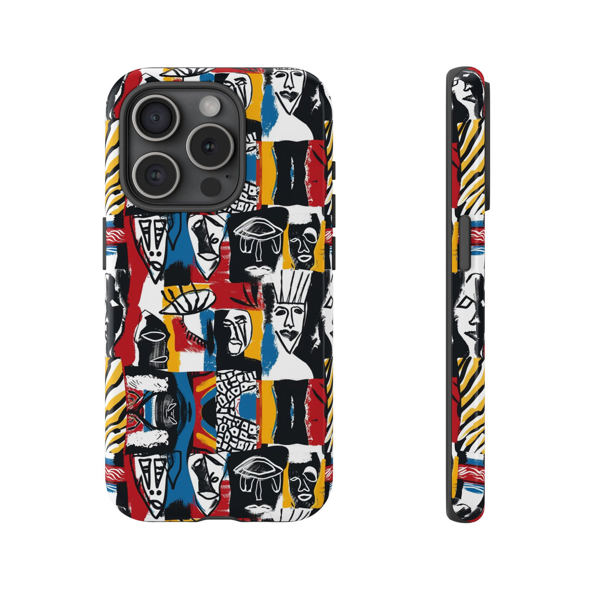 Stylish African Pattern Phone Case – Unique and Vibrant Protection 105