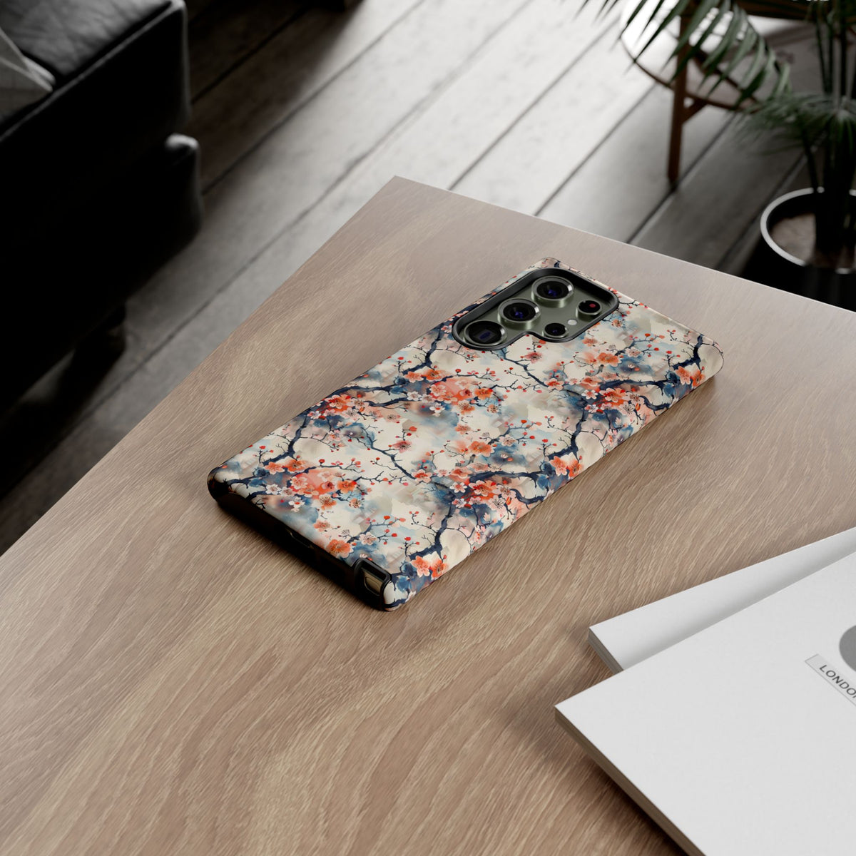 Japanese Pattern Phone Case – Elegant & Timeless Design for Your Phone 039